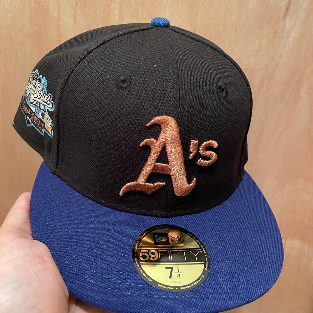 Hat club Rushmore Oakland athletics battle of the bay noho nati size 7 1/4
